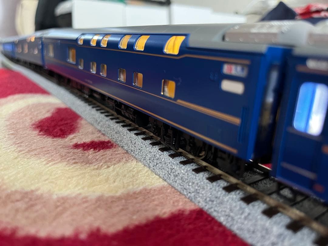 KATO HO 寝台特急「北斗星」機関車付12両フル編成