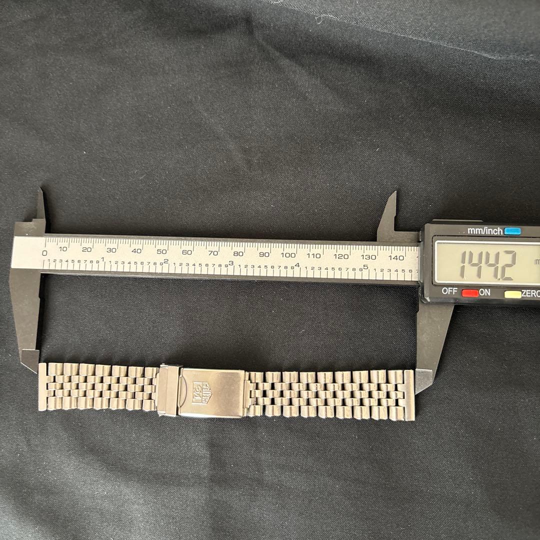 タグホイヤー フォーミュラ1 純正 ステンレス 時計バンド 17.9mm