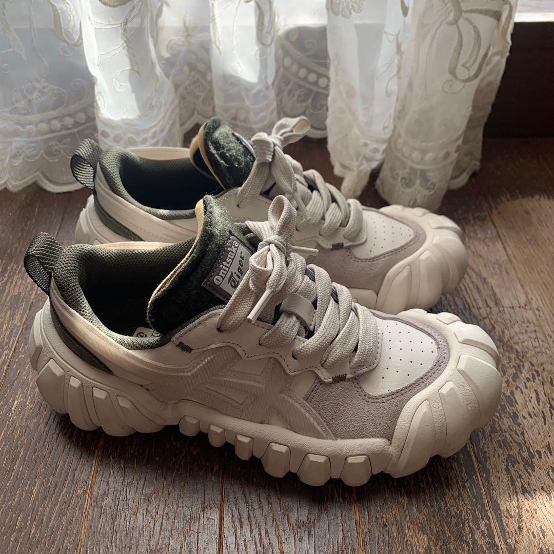 【美品】Onitsuka Tiger DENTIGRE LS クリーム 24.5