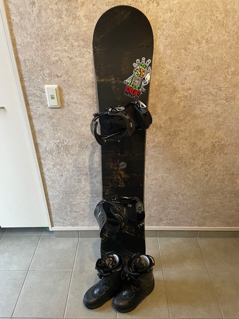 RIDE スノーボード 157 HEAD ビンディング　ブーツ27　セット