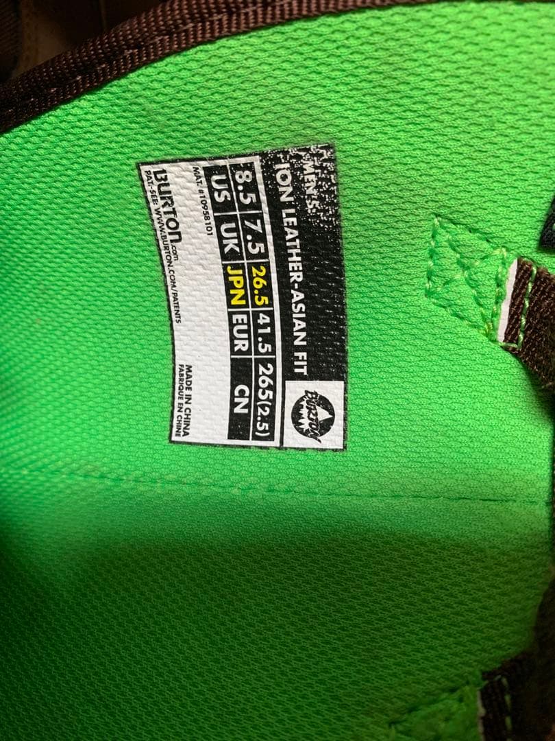 BURTON ION leather 26.5 レッドウィング
