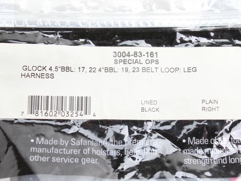 Safariland 3004■GLOCK 17,22 右■サファリランド