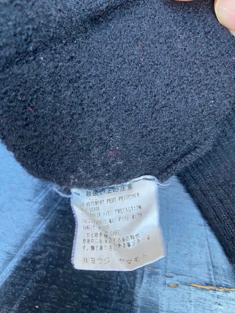 Y's Yohji Yamamoto 黒 カーディガン サイズ3