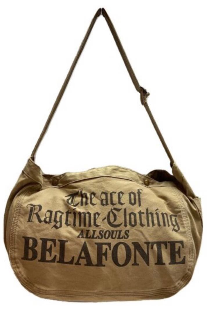 BELAFONTE ベラフォンテ ニュースペーパー バッグ キャンバス
