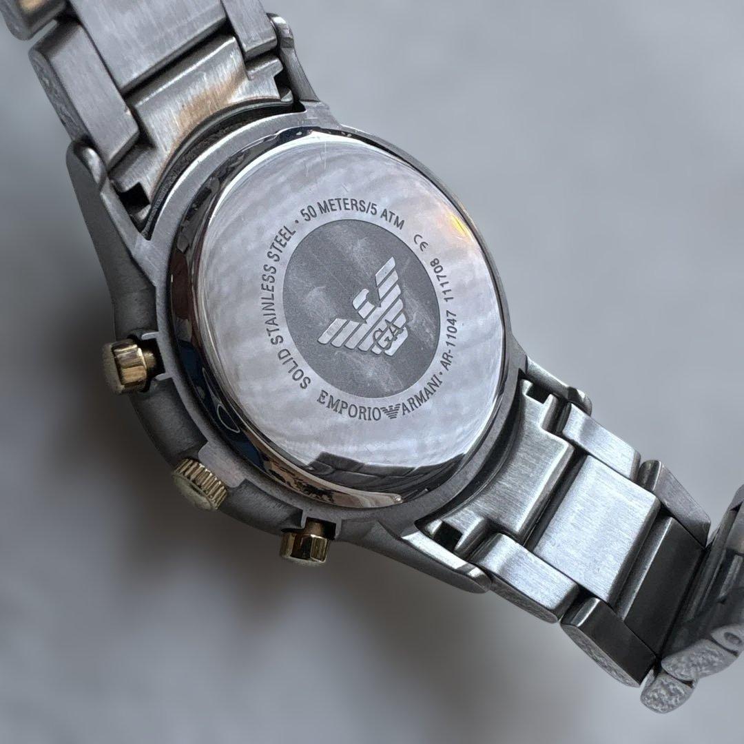 【稼働中】EMPORIO ARMANI アルマーニ AR-11047 腕時計