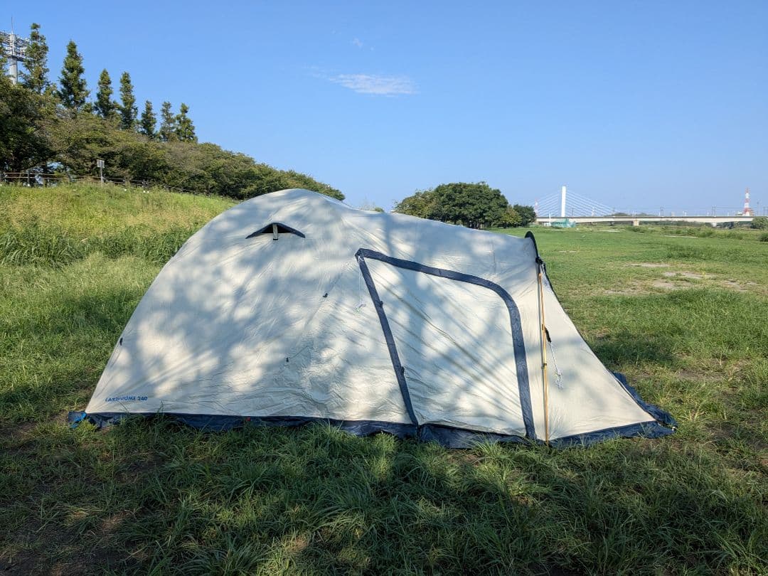 WHOLE EARTH　アースドーム240　グランドシート、フロアマット付