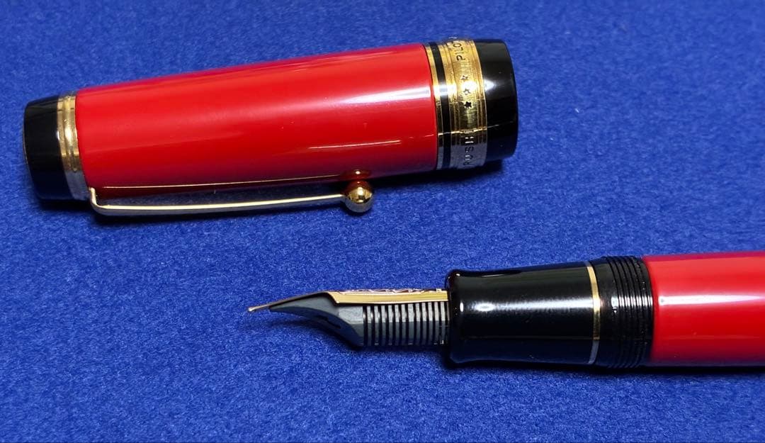 PILOT カスタムURUSHI 太字(B) 朱