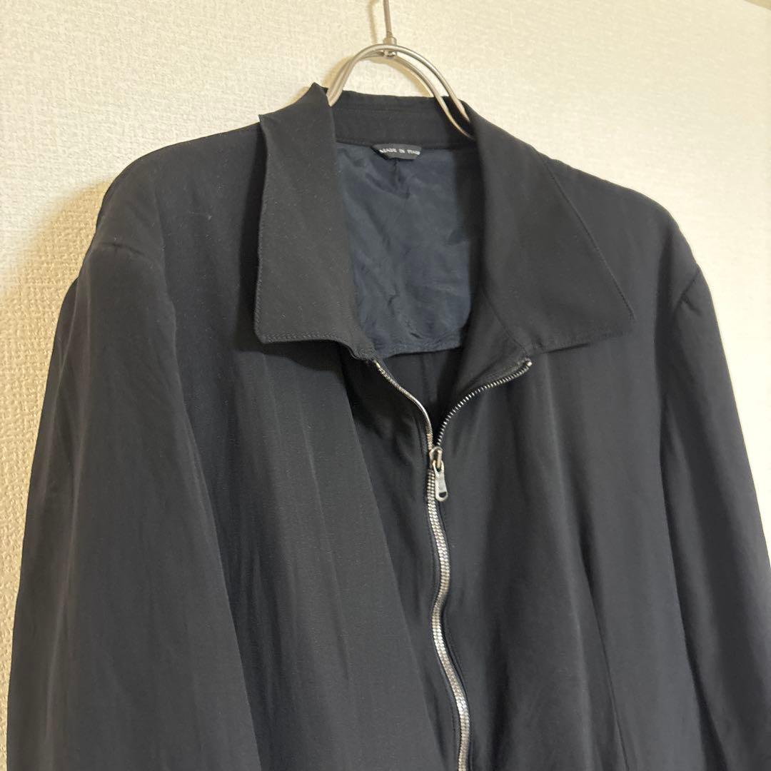 エンポリオアルマーニ 黒 ジップアップジャケット イタリア製