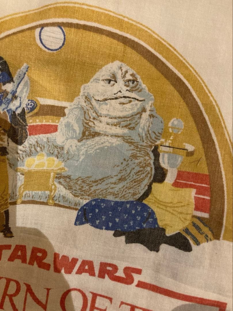 レア　ビンテージシーツ　スターウォーズ　フラット　ジェダイの帰還 R2D2