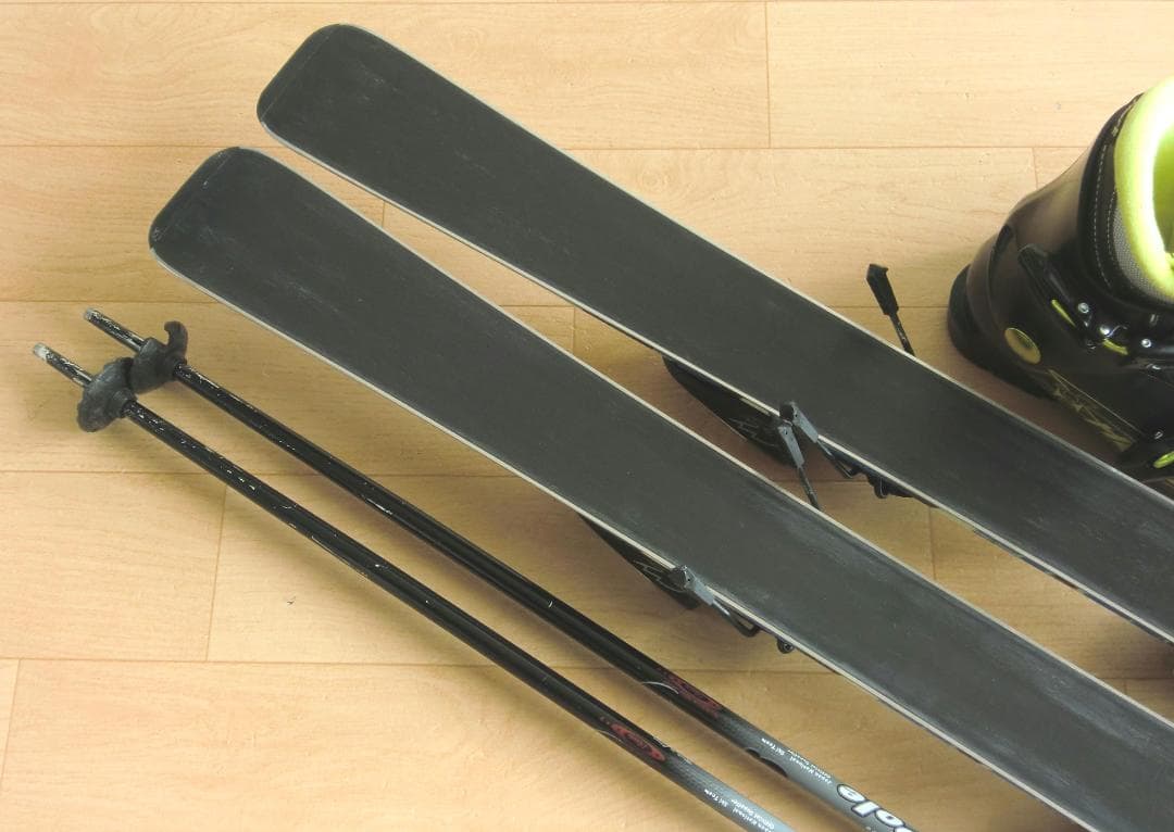 ■■12月・1月限定■送料無料■子供用スキー4点セット■板110靴21■WAX■