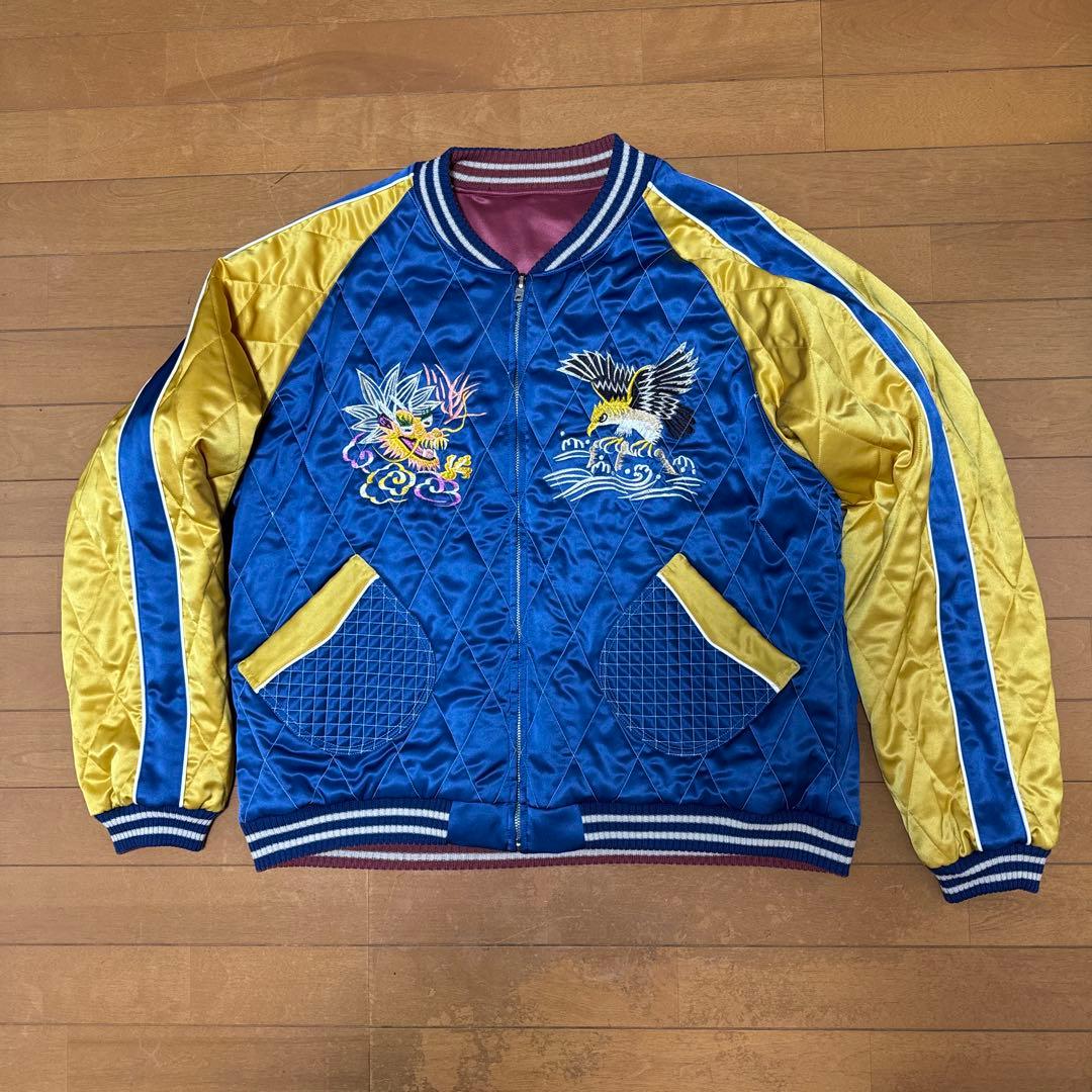 ジャケット・アウター SAPEur SNVG REVERSIBLE SOUVENIR JACKET L