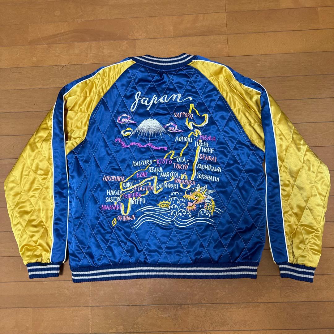 ジャケット・アウター SAPEur SNVG REVERSIBLE SOUVENIR JACKET L