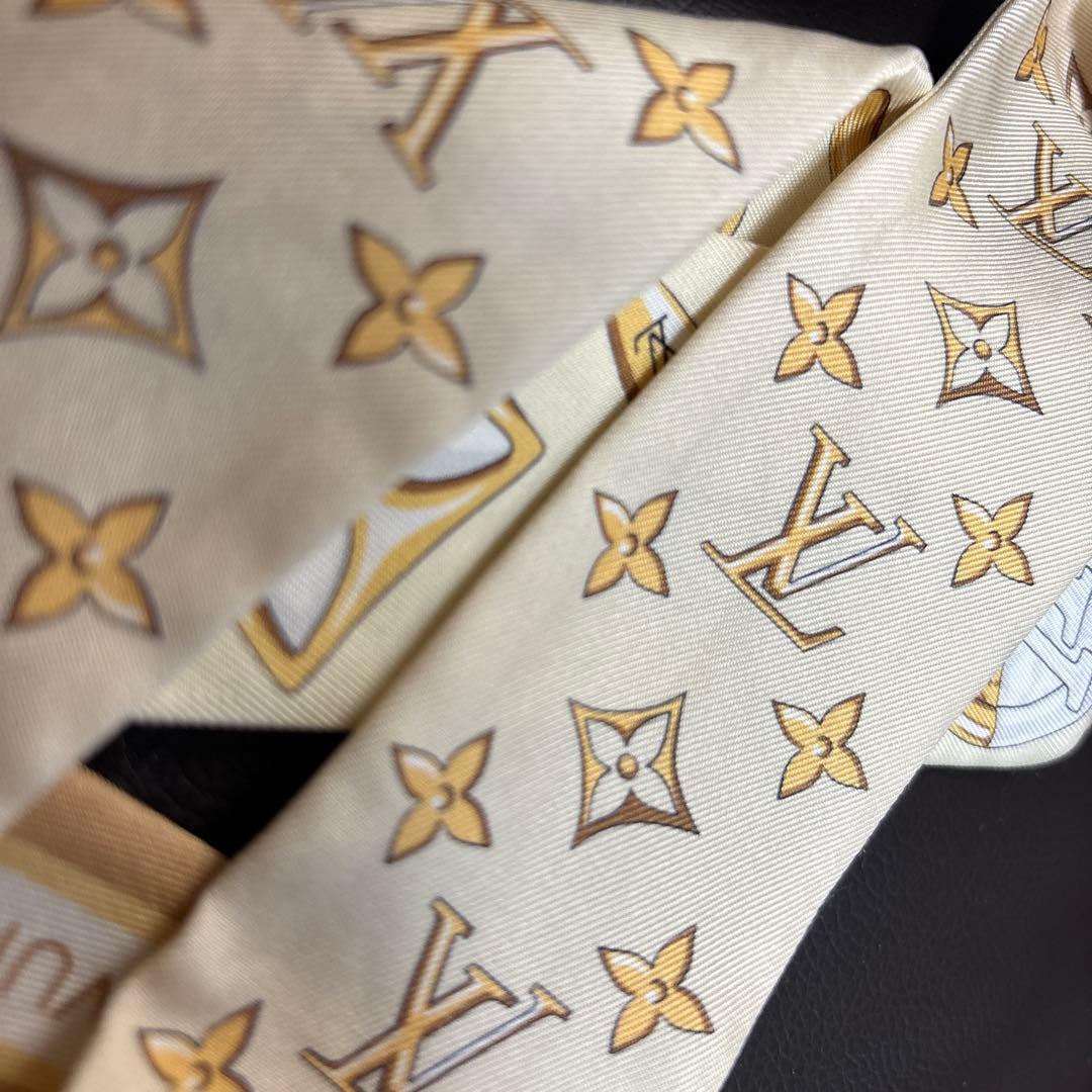 LOUIS VUITTON シルクスカーフ バンドー 正規品