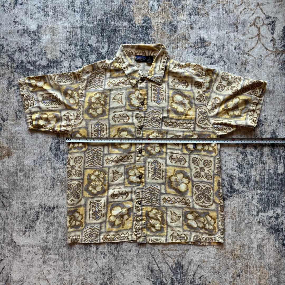 97年香港製 パタゴニア アロハ パタロハ 花柄 Sサイズ