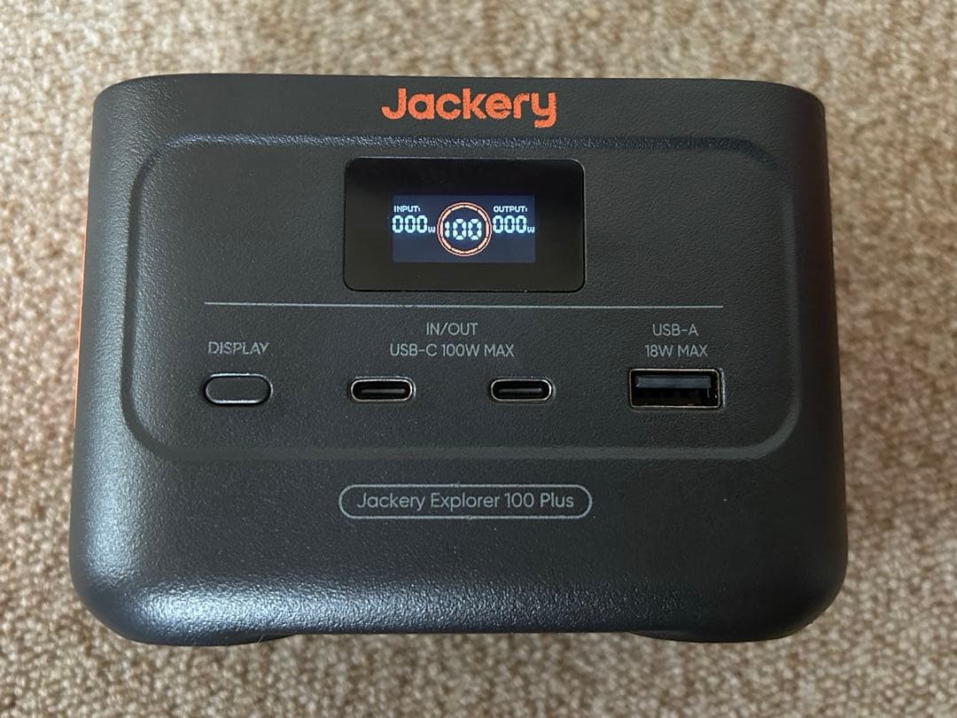 発電機・ポータブル電源 Jackery Explorer 100 Plus