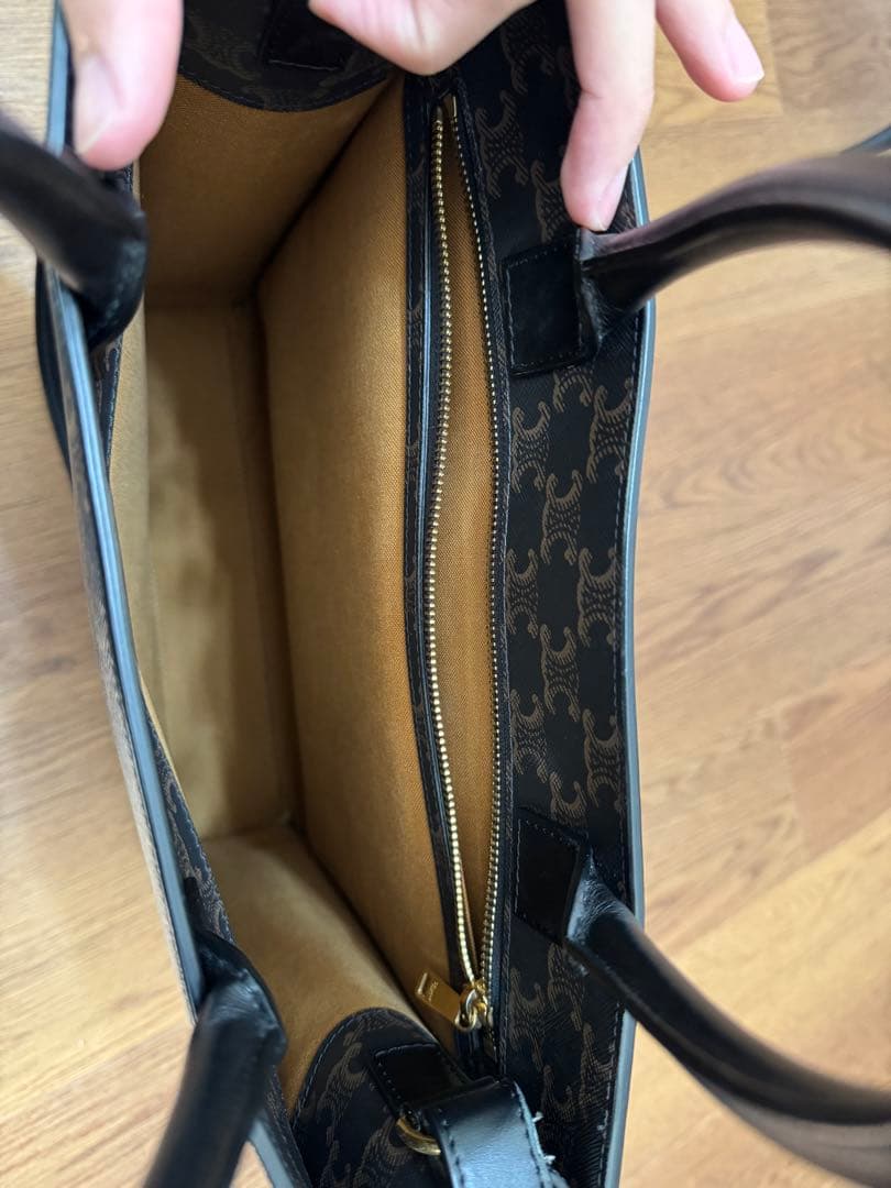 CELINE セリーヌ　トリオンフキャンバス　トートバッグ