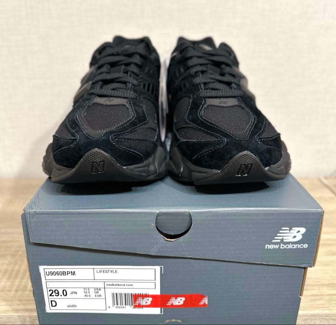 【新品】New Balance U9060BPM BLACK 29㎝ 定価以下