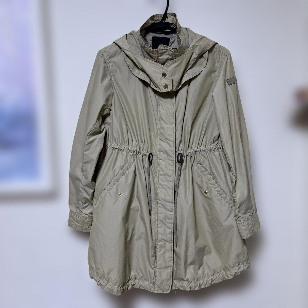 TATRASタトラス ベージュ モッズコートインナーダウンベスト付き