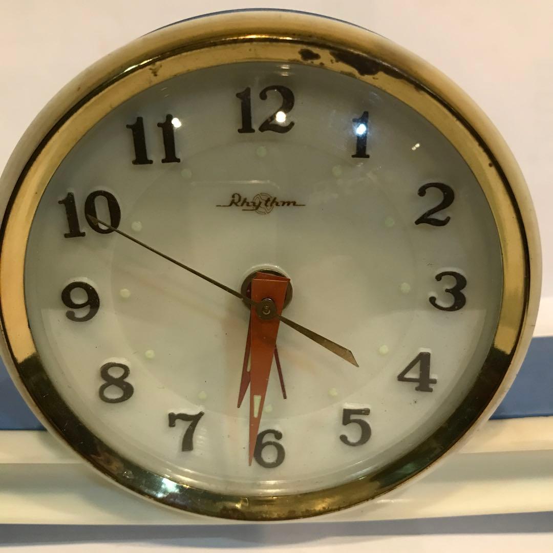 Rhythm 目覚まし時計　昭和レトロ