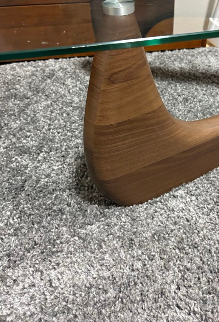 【美品/送料無料】イサム・ノグチ コーヒーテーブル リプロダクト品　WALNUT