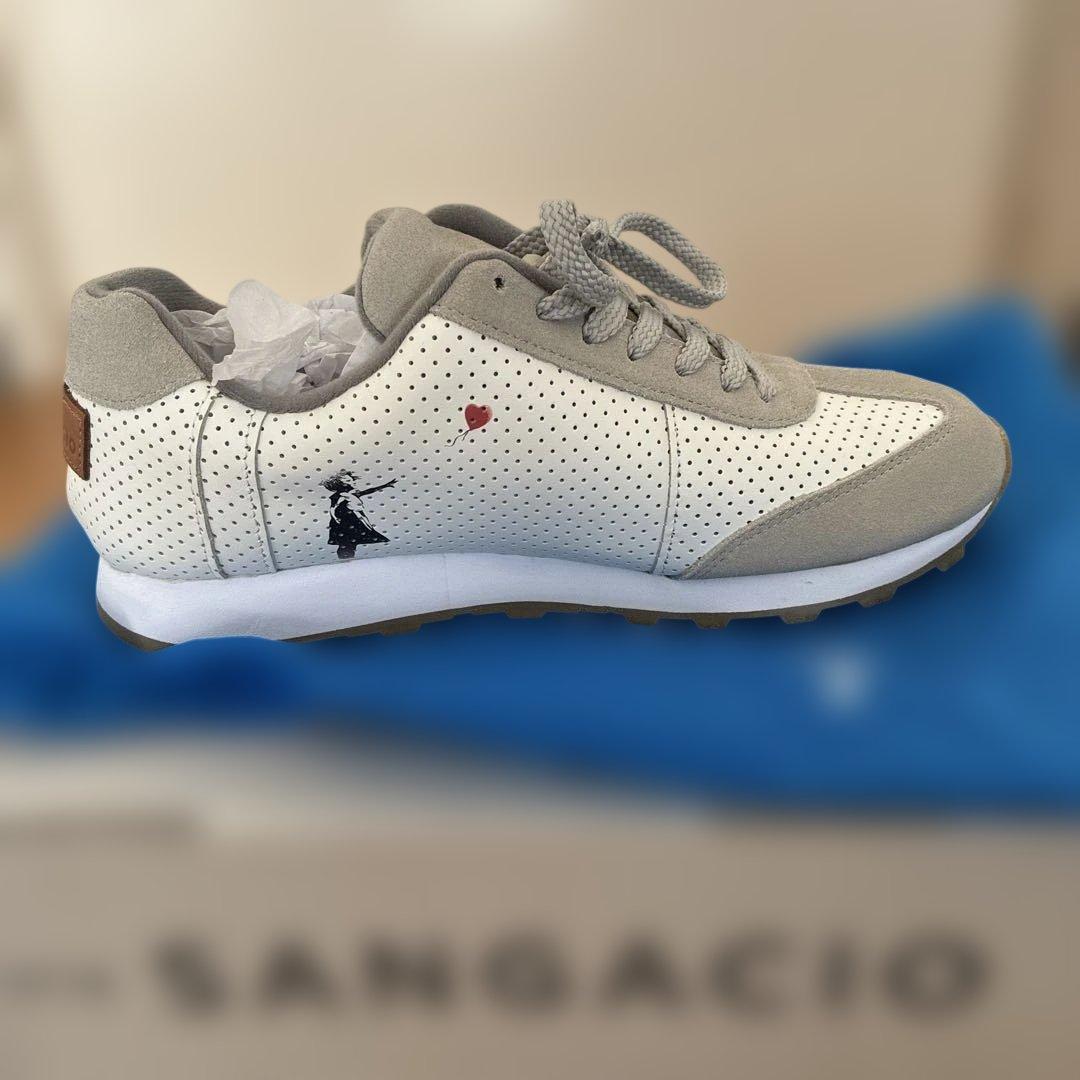 SANGACIO バンクシーコラボ　スニーカー 27cm新品