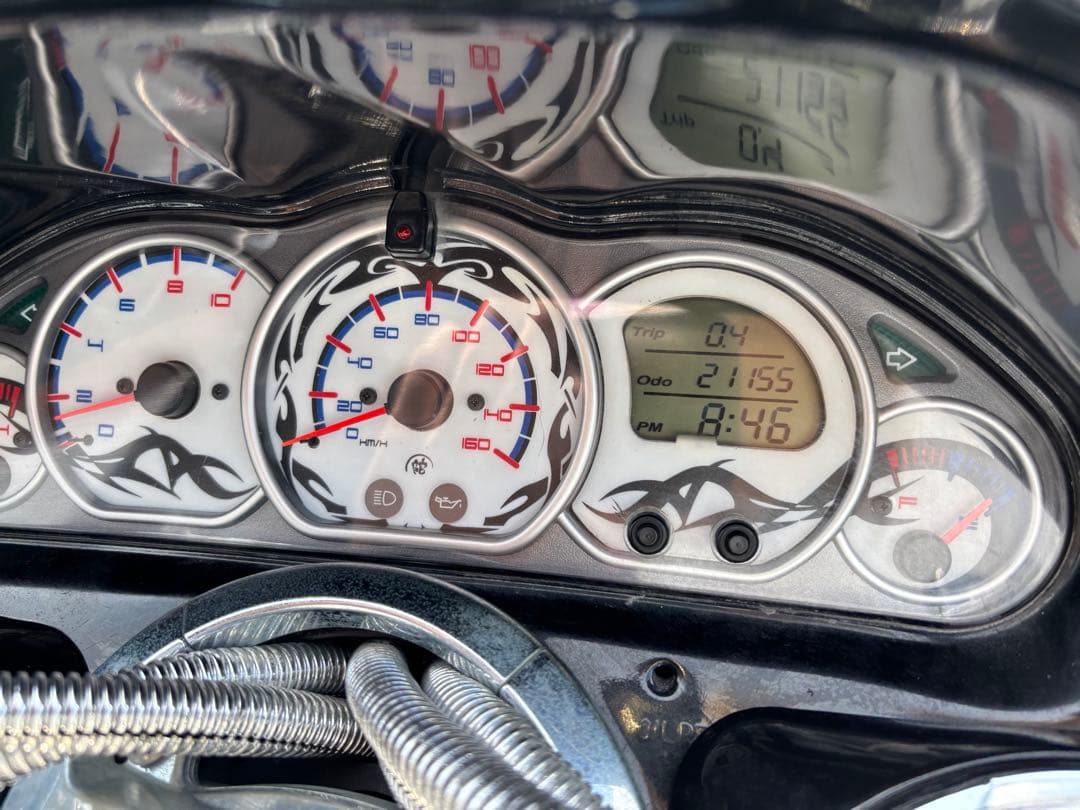 【YAMAHA マジェスティ】SG03 実働　LEDエアロカスタムスピーカー2発