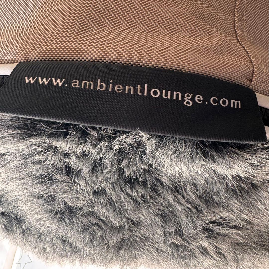 ambient lounge 犬ペットラウンジ S ウルフグレー/取替カバー付
