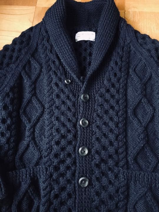 INVERALLAN / 6A ショールカラー カーディガン