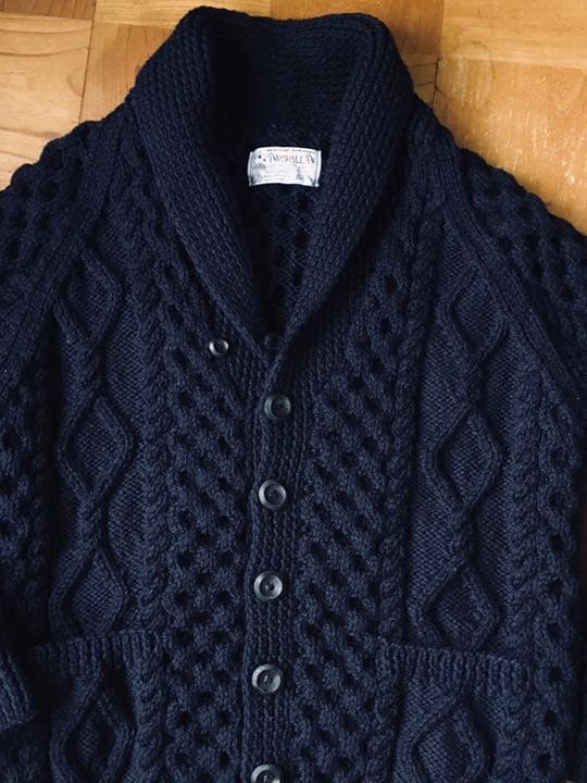 INVERALLAN / 6A ショールカラー カーディガン