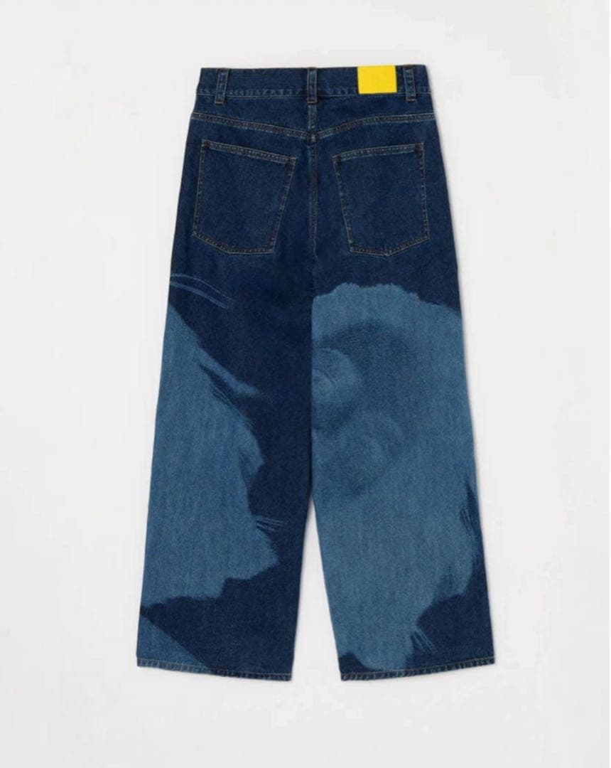 パンツ BEEDENFACE PRINT WIDE STRAIGHT PANTS