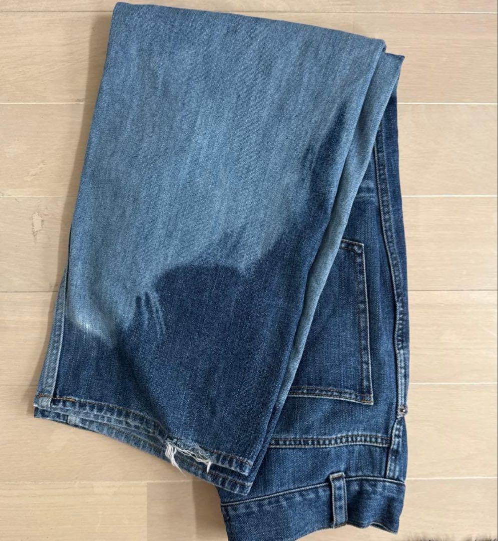 パンツ BEEDENFACE PRINT WIDE STRAIGHT PANTS