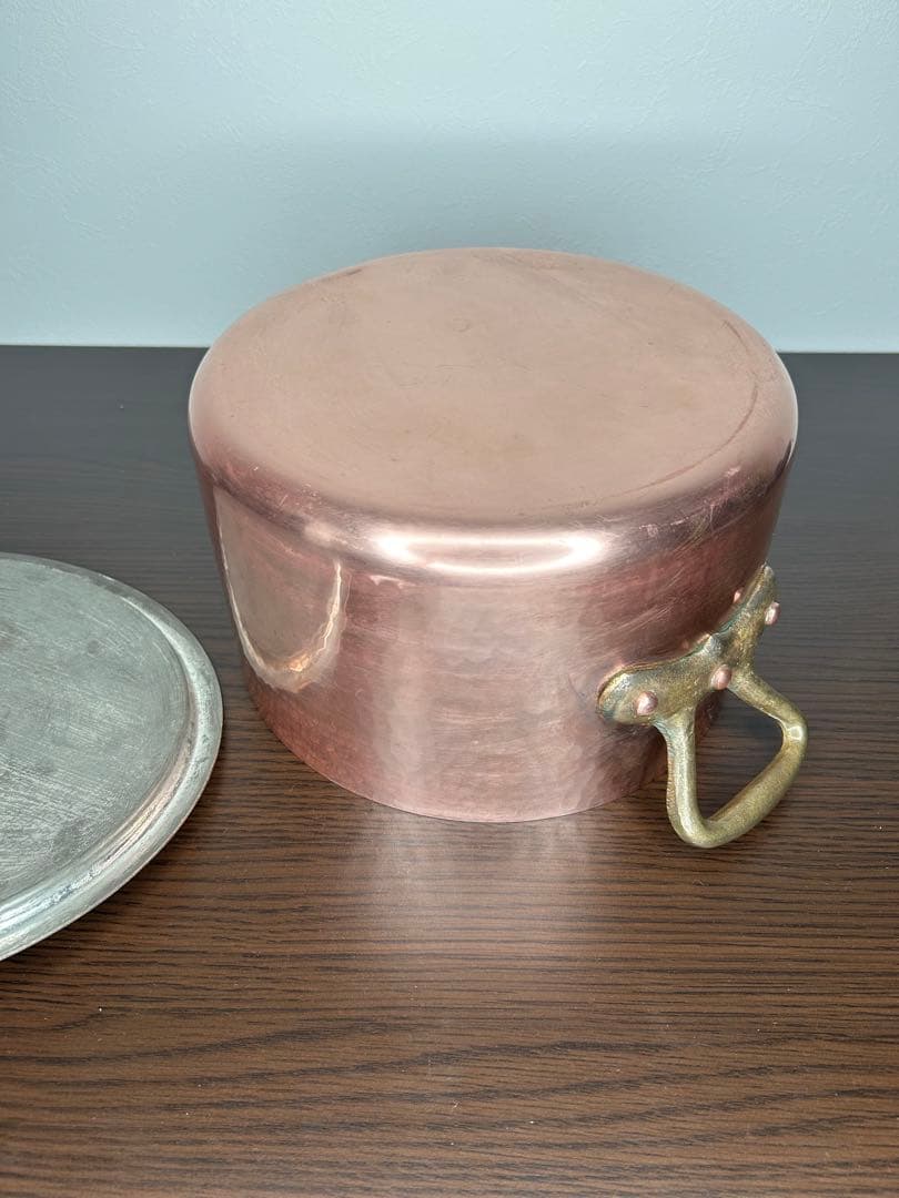 Mauviel 銅鍋　半寸胴　24cm