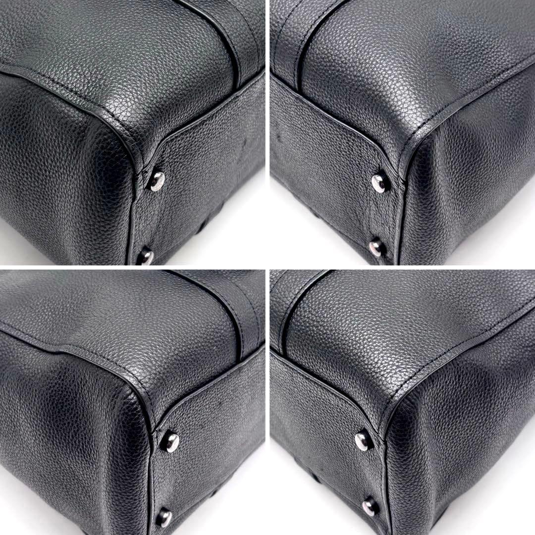 コーチ　トートバッグ　ハドソン　ダブルハンドル　オールレザー　2way　A4可
