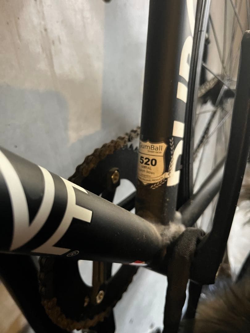 ダーカスワン　ピスト　バイク　ガンボール　レシート、説明書付き　自転車