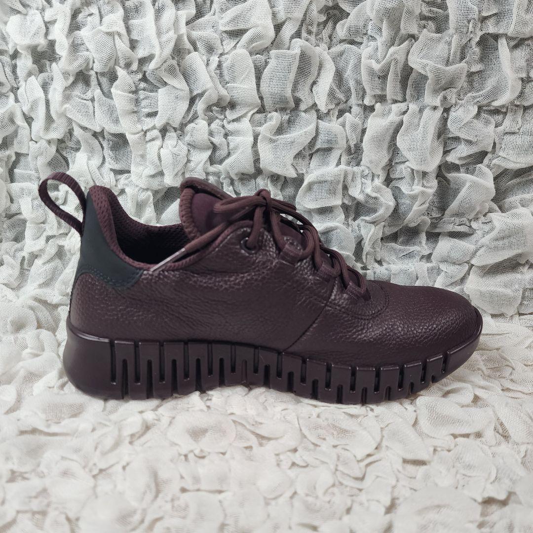 エコー ゴアテックス 防水 グルーブ ウーマン レザー スニーカー