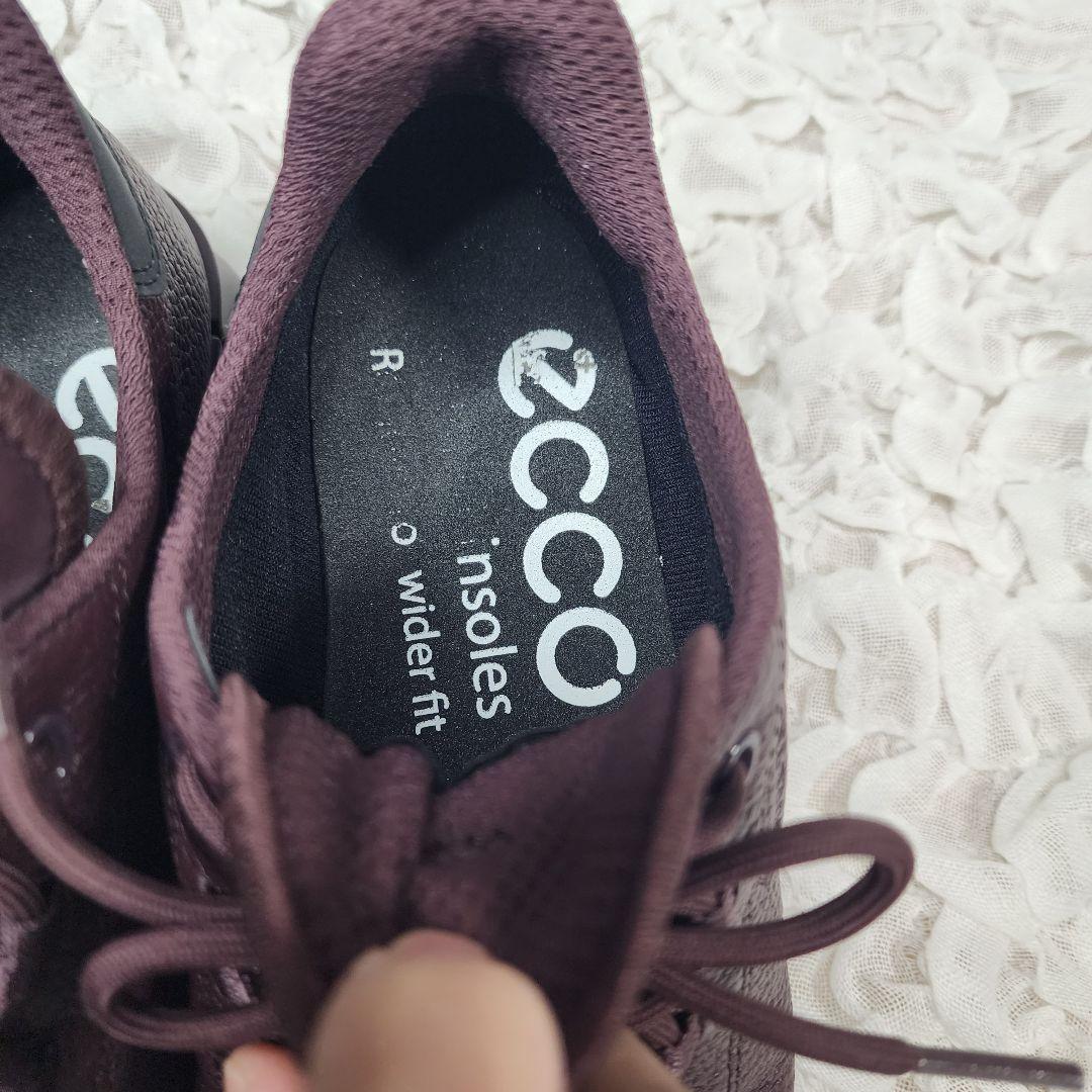 エコー ゴアテックス 防水 グルーブ ウーマン レザー スニーカー