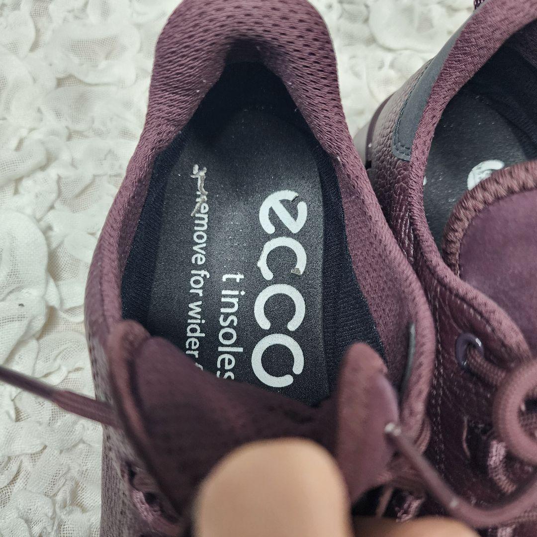 エコー ゴアテックス 防水 グルーブ ウーマン レザー スニーカー