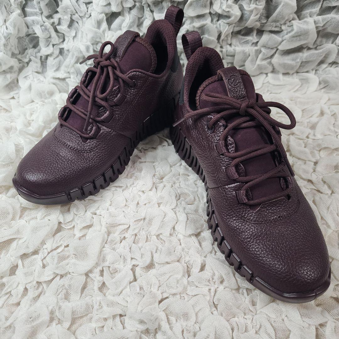 エコー ゴアテックス 防水 グルーブ ウーマン レザー スニーカー