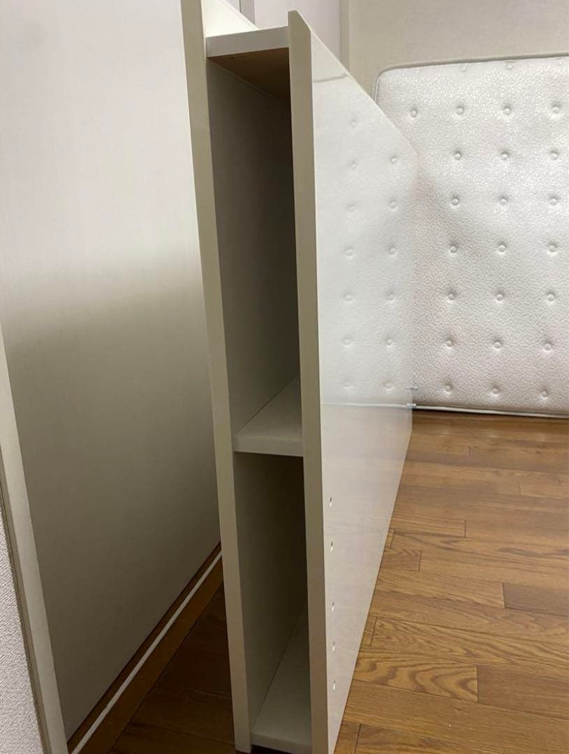 ニトリ　セミダブル　収納付きベッドフレーム