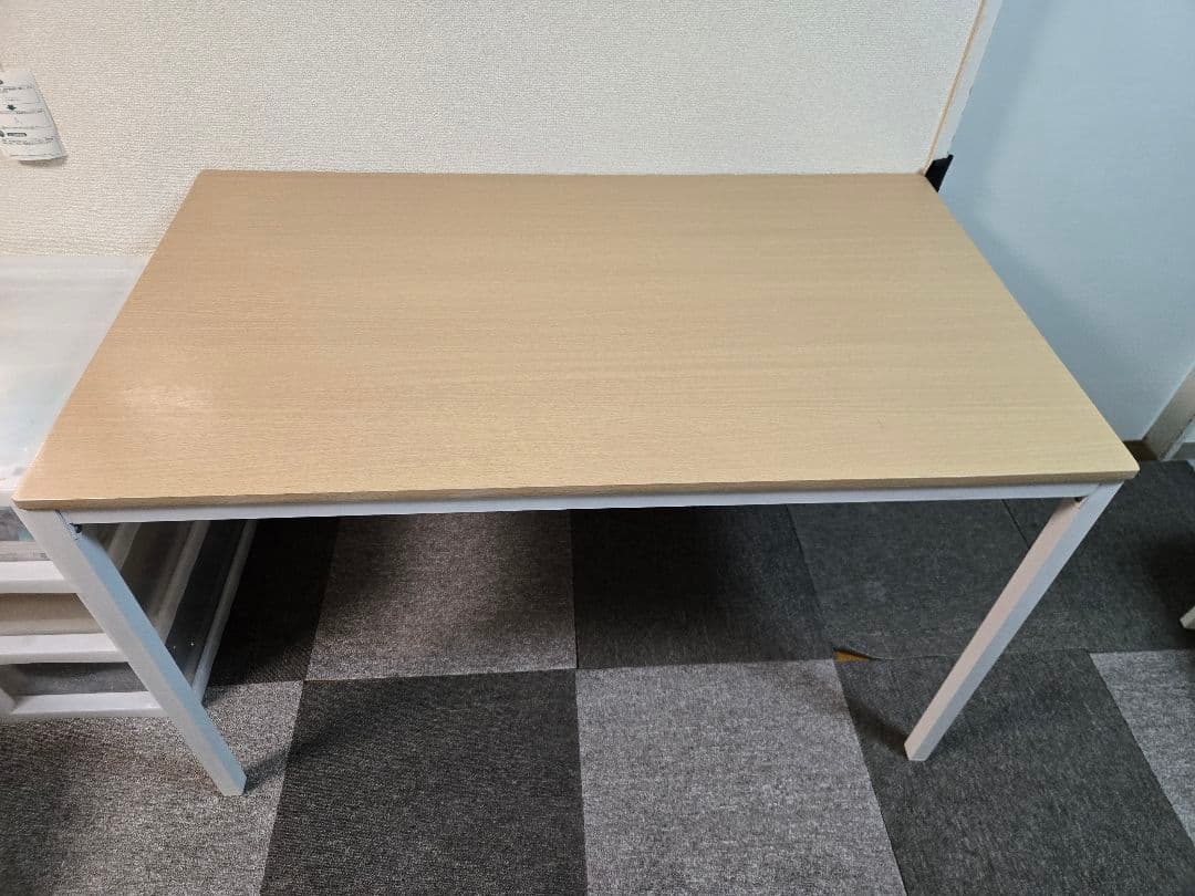 シンプル ライトウッド ダイニングテーブル単品