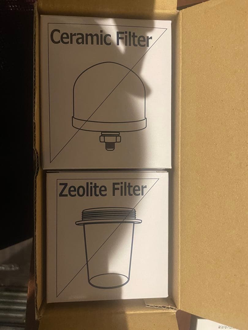 ポタポタクラブ、エコウォーター　セラミックフィルター・ゼオライトフィルターセット