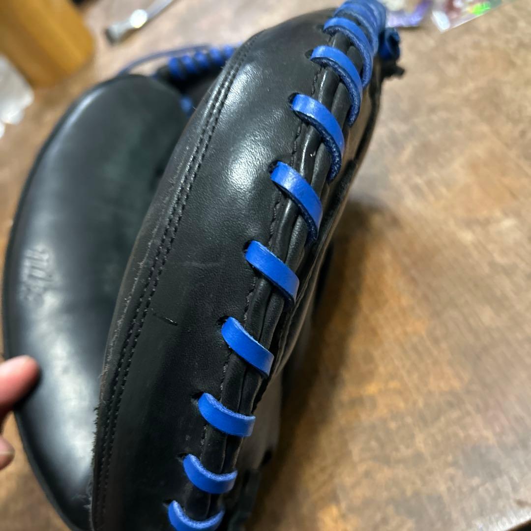 Nike キャッチャーミット　黒/青　城島モデル　軟式