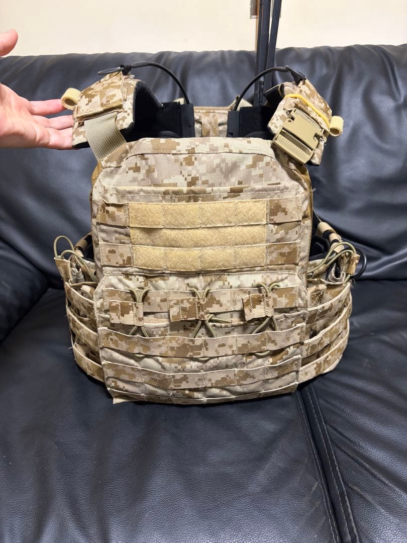 実物生地 SEMAPO NCPC AOR1 プレートキャリア AVS