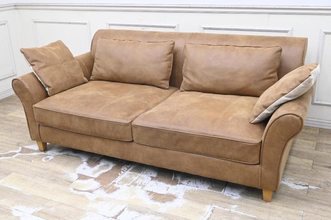 I232 人気家具メーカー 関家具 RELAXFORM ワイドダブルソファ