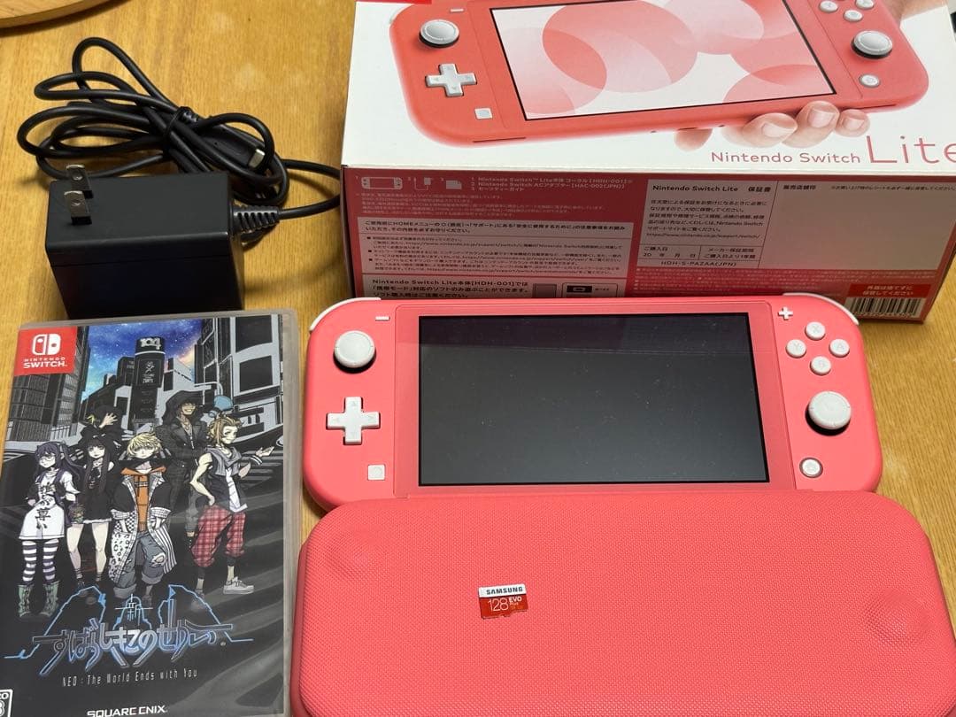 Nintendo Switch Lite コーラル 4点セット