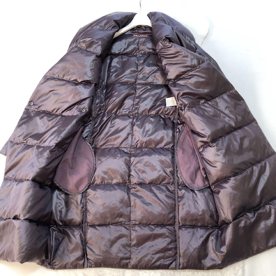 MaraMara*マックスマーラ　ベルテッドロングダウンコート　ジャケット 40