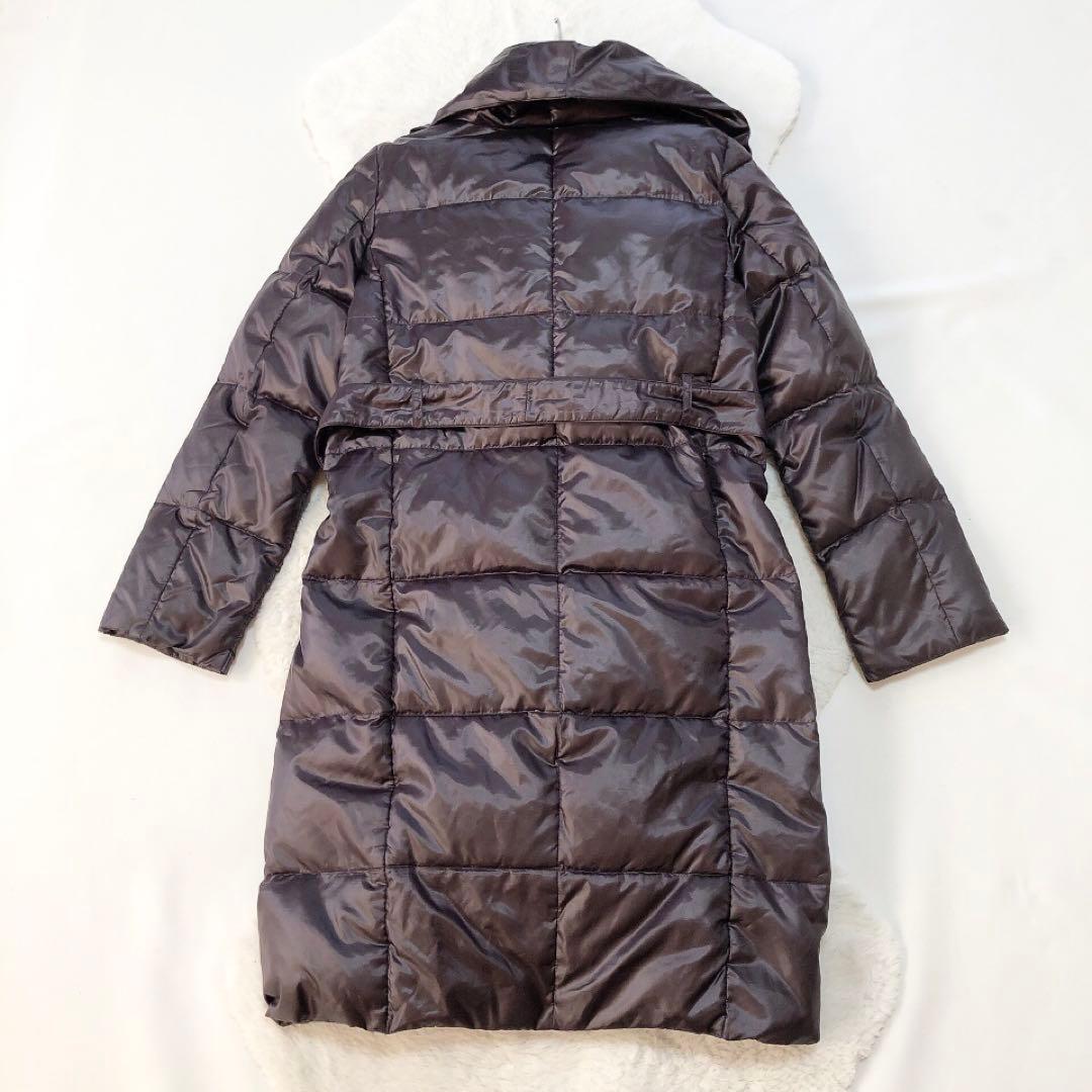 MaraMara*マックスマーラ　ベルテッドロングダウンコート　ジャケット 40