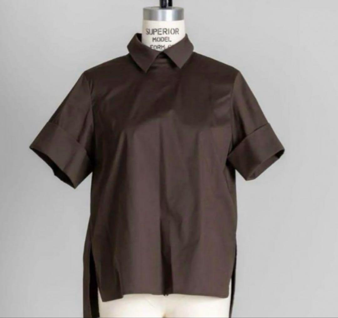 トップス deres 11th Bridget half sleeve brown