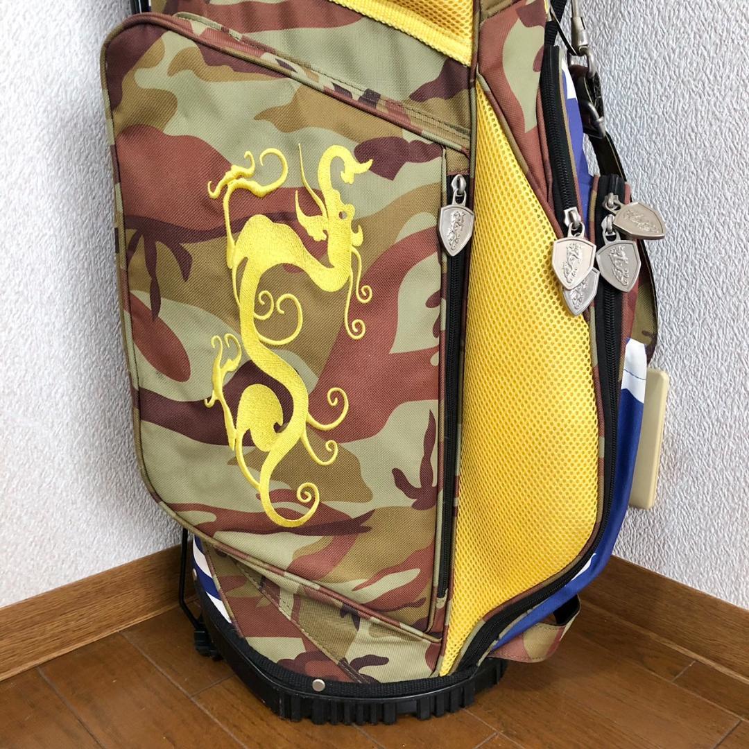 DANCE WITH DRAGON ダンスウィズドラゴン 迷彩柄 キャディバッグ