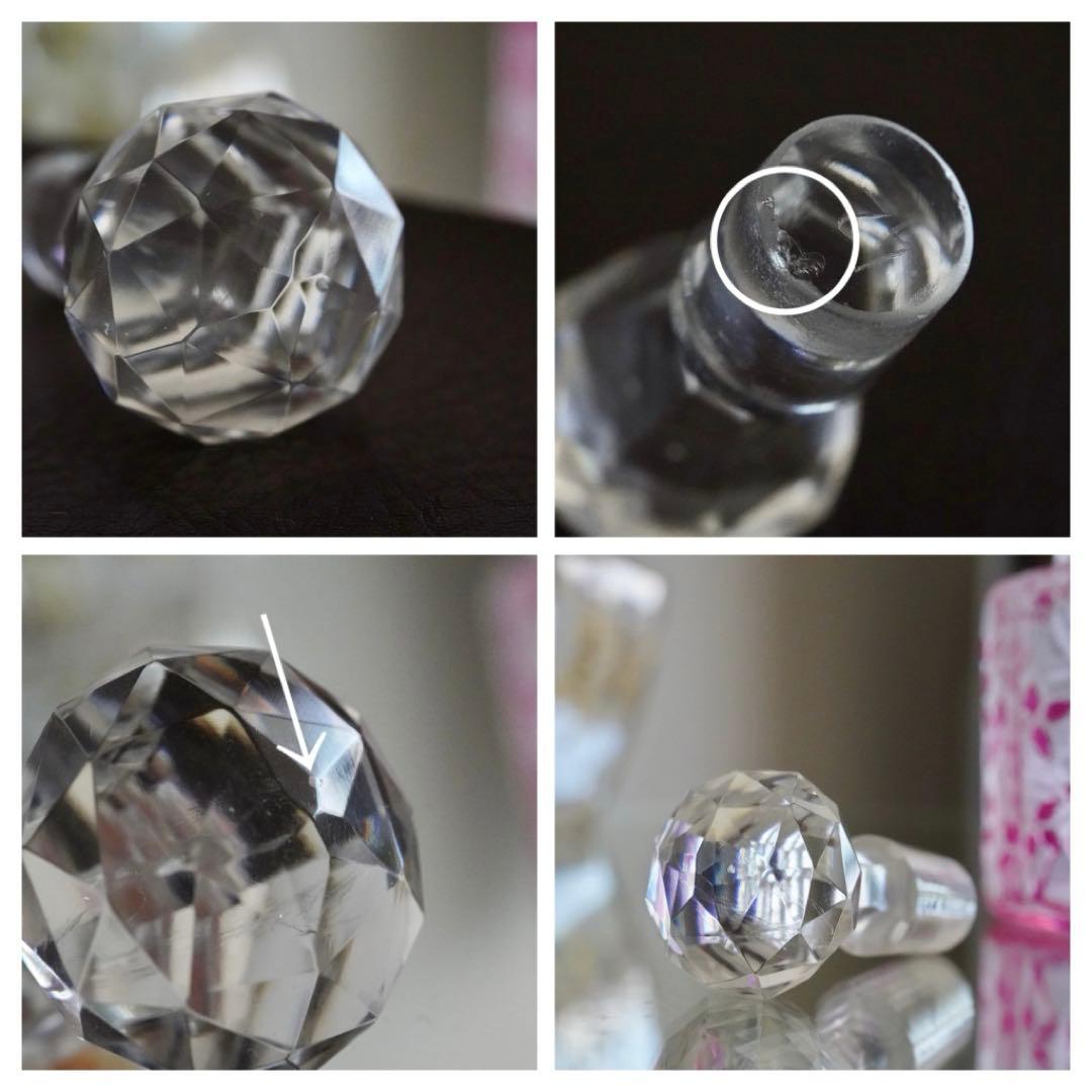 希少★美品★オールドバカラ★エグランティエ★野ばら 香水瓶 S オリジナルセット